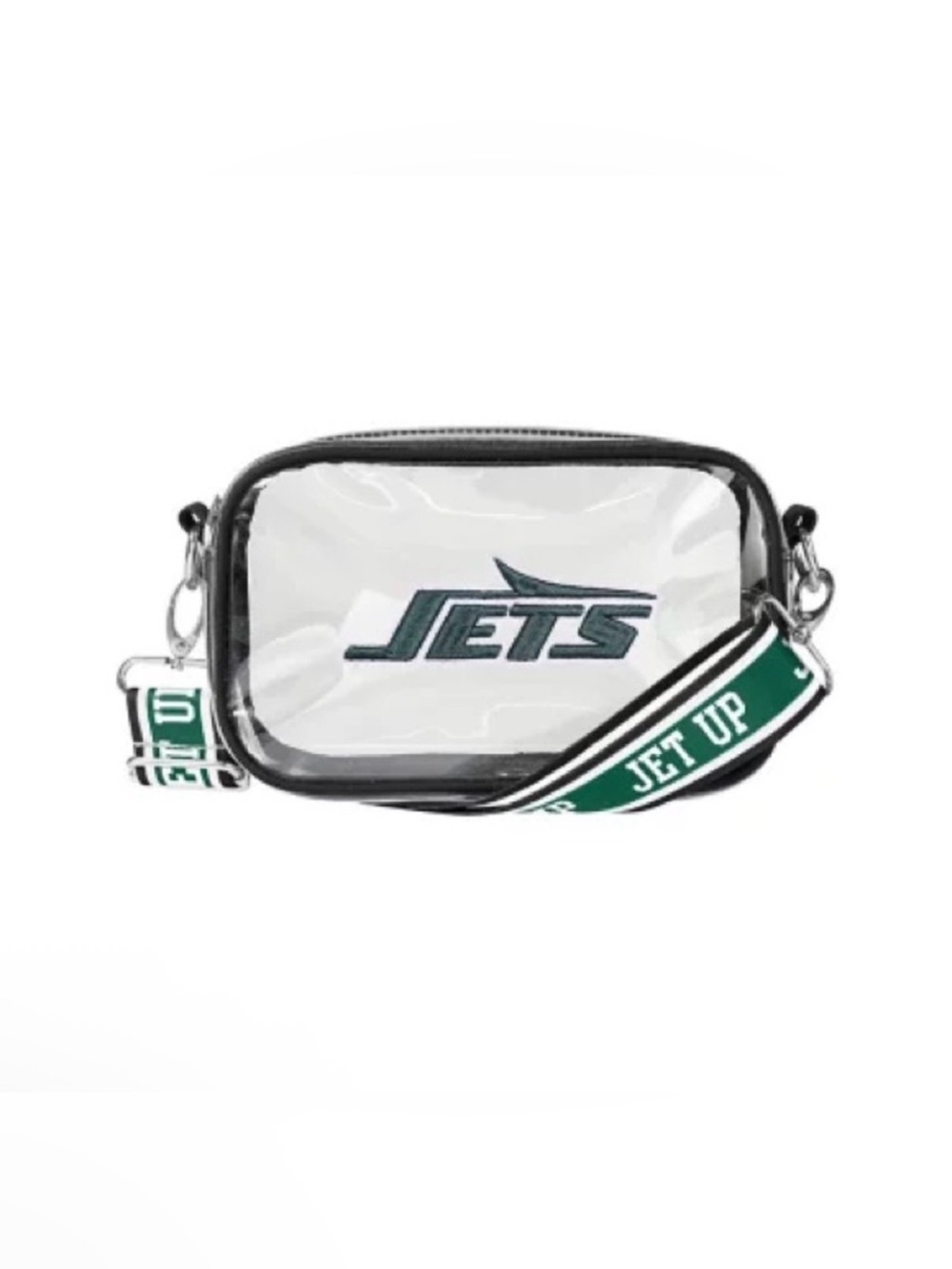 New York Jets NFL Stadium Clear Crossbody Bag